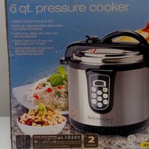6 qt. Pressure cooker